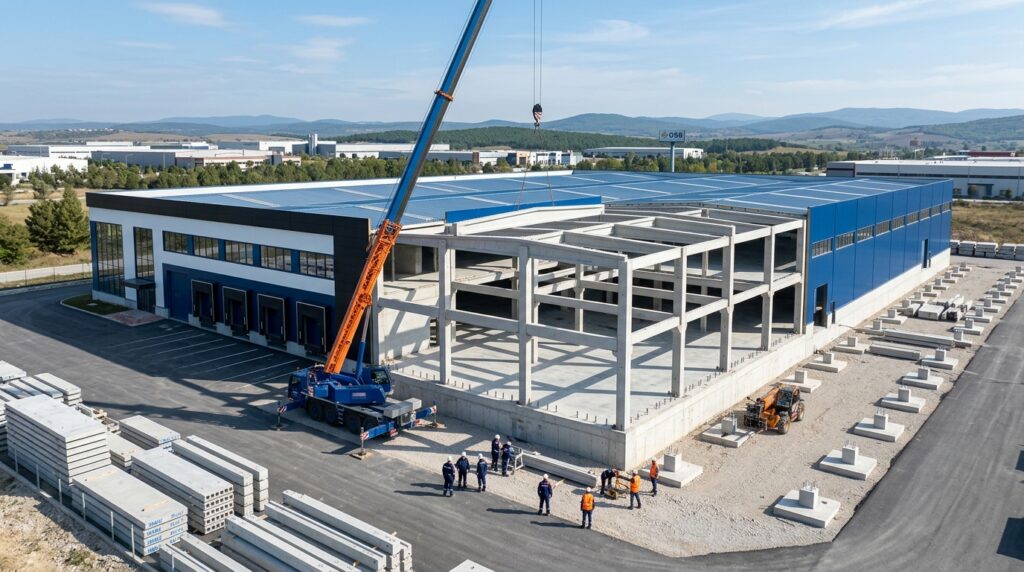 OSB Yatırımcı Rehberi: İmar Durumundan Üretime Geçişe Kadar Prefabrik Yapım Süreci