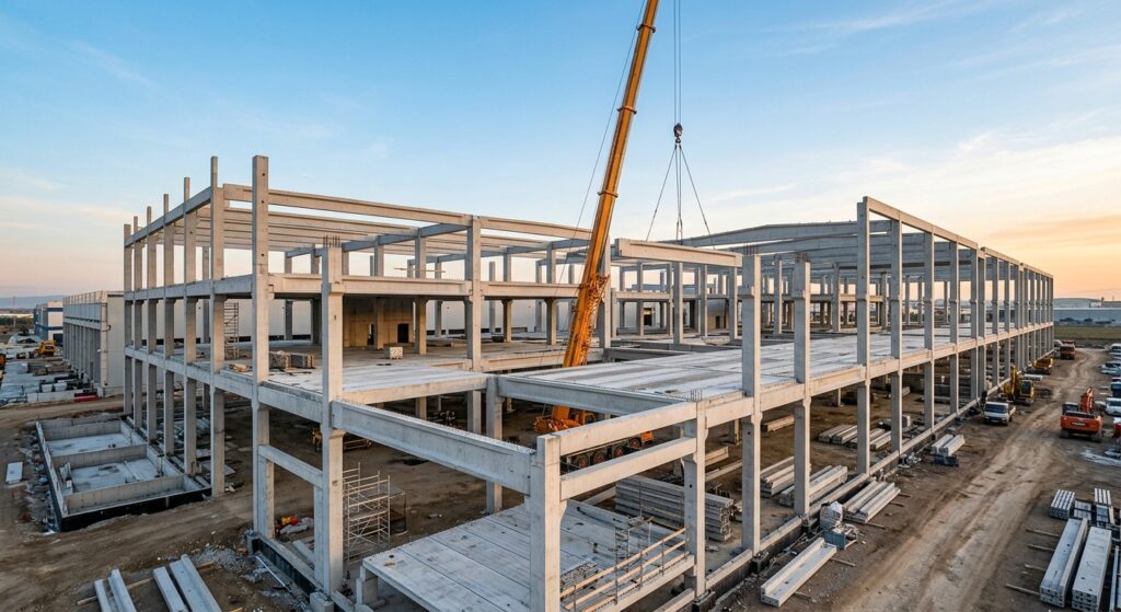 Prefabrik beton karkas sistem nedir?