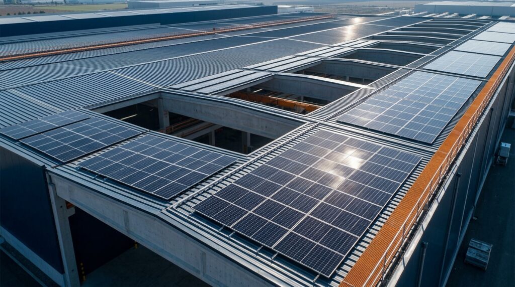 Prefabrik Fabrika Çatılarında Güneş Enerjisi Uyumluluğu: Statik Yük Kapasitesi Nasıl Hesaplanır?